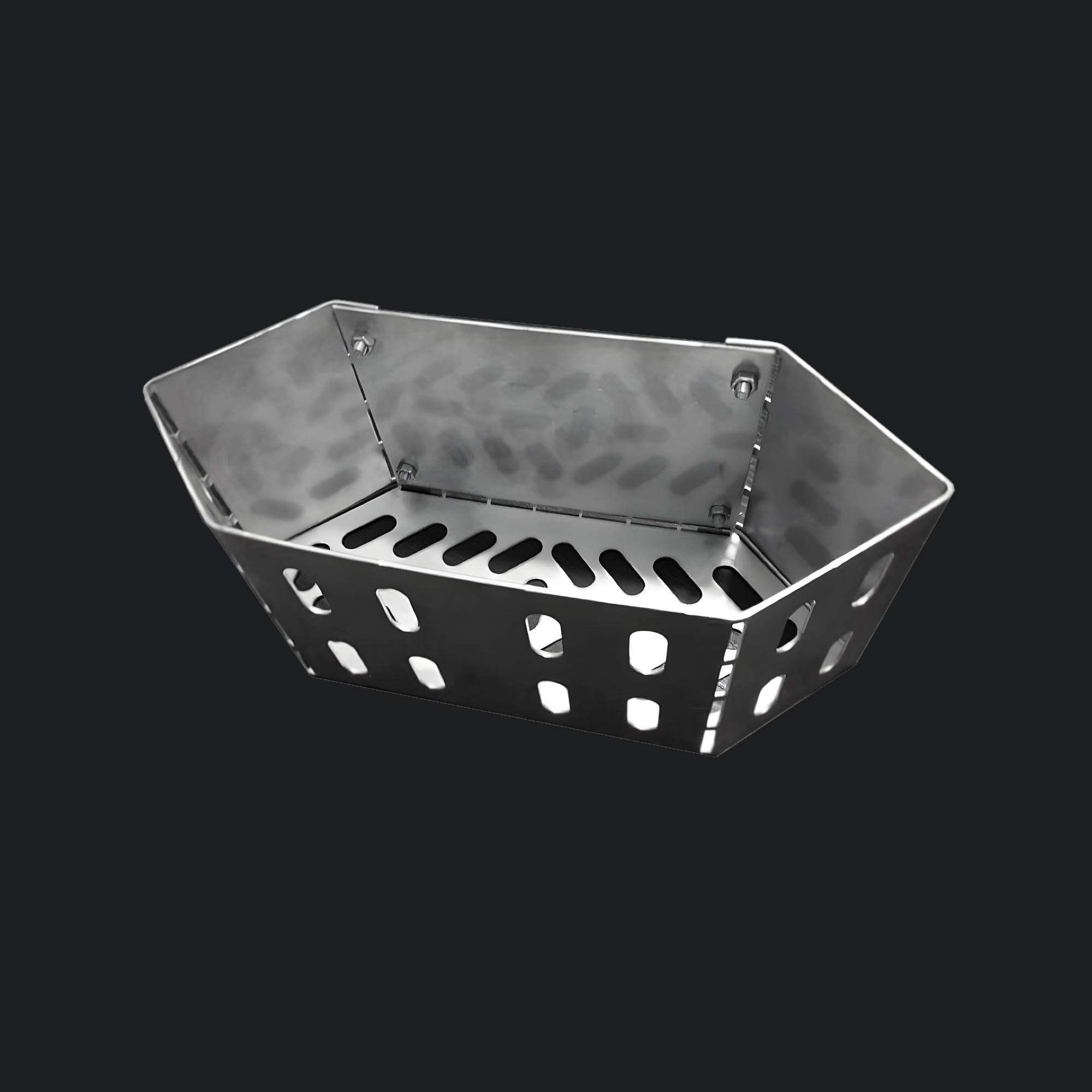 Brikettkorg för klotgrill