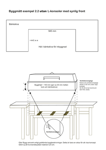 Grill à charbon de bois encastrable Roths™ en acier inoxydable